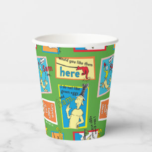 Gobelets En Papier Dr. Seuss Les œufs verts au jambon citations d'his
