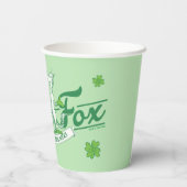 Gobelets En Papier Dr Seuss | Lucky Fox Dans Ses Chaussettes Irlandai (Verso)