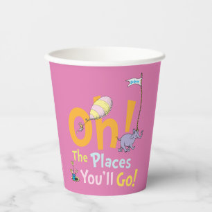 Gobelets En Papier Dr. Seuss Oh ! La Parade des Endroits