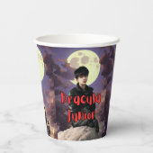 Gobelets En Papier Dracula Junior - (Verso)
