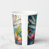 Gobelets En Papier Dragon d'encre et d'aquarelle de stylet (Droite)