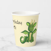 Gobelets En Papier Dragon Party (Verso)