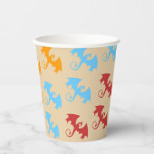 Gobelets En Papier Dragon Slayer Knight Boy fête d'anniversaire (Recto)