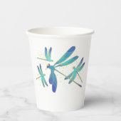 Gobelets En Papier Dragonflies (Recto)