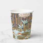 Gobelets En Papier Dragonflies Water Lilies Marais Art Nouveau (Verso)