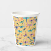 Gobelets En Papier dragonfly Garden tasse de papier (Recto)