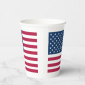 Gobelets En Papier Drapeau américain (Droite)
