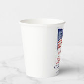 Gobelets En Papier Drapeau américain moderne 4 juillet retraite de l' (Droite)