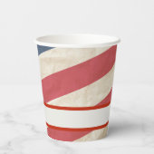 Gobelets En Papier Drapeau américain Parti de graduation patriotique  (Verso)