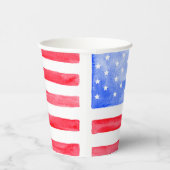 Gobelets En Papier Drapeau américain Stars and Stripes (Droite)