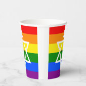 Gobelets En Papier Drapeau arc-en-ciel de David Gay (Droite)