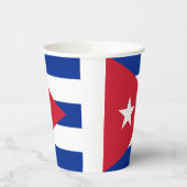 Gobelets En Papier Drapeau Cuba (Gauche)