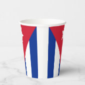 Gobelets En Papier Drapeau de Cuba (Droite)