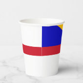 Gobelets En Papier Drapeau de Herm (Droite)
