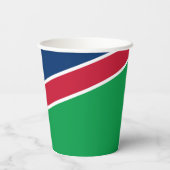Gobelets En Papier Drapeau de la Namibie (Verso)