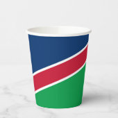Gobelets En Papier Drapeau de la Namibie (Gauche)