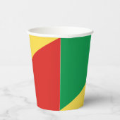 Gobelets En Papier Drapeau de la République du Congo (Droite)