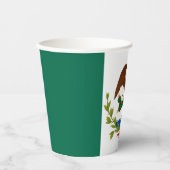 Gobelets En Papier Drapeau de la République mexicaine : 1824-1835, Pè (Recto)