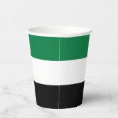 Gobelets En Papier Drapeau de la Syrie (Droite)