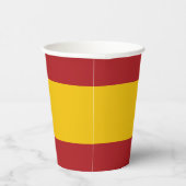 Gobelets En Papier Drapeau de l'Espagne (Droite)