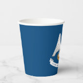 Gobelets En Papier Drapeau de l'État de Louisiane (Recto)