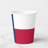 Gobelets En Papier Drapeau de l'État du Texas (Gauche)