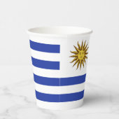 Gobelets En Papier Drapeau de l'Uruguay (Droite)
