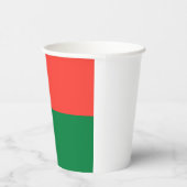 Gobelets En Papier Drapeau de Madagascar (Droite)
