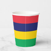 Gobelets En Papier Drapeau de Maurice (Droite)
