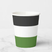 Gobelets En Papier Drapeau de Palestine (Gauche)