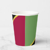 Gobelets En Papier Drapeau de Saint-Kitts-et-Nevis (Droite)