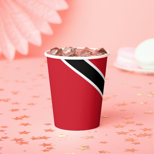 Gobelets En Papier Drapeau de Trinité-et-Tobago (Insitu)