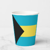 Gobelets En Papier Drapeau des Bahamas (Verso)