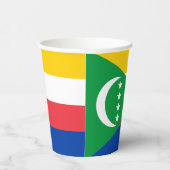 Gobelets En Papier Drapeau des Comores (Droite)