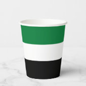Gobelets En Papier Drapeau des Émirats arabes unis (Verso)