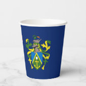 Gobelets En Papier Drapeau des îles Pitcairn (Verso)