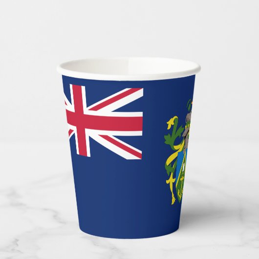 Gobelets En Papier Drapeau des îles Pitcairn (Gauche)