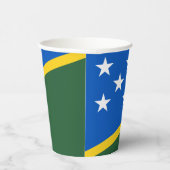 Gobelets En Papier Drapeau des Îles Salomon (Droite)