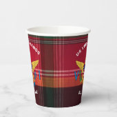 Gobelets En Papier Drapeau des îles Vierges américaines Ste Croix USV (Gauche)