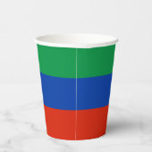 Gobelets En Papier Drapeau du Daghestan (Droite)