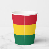 Gobelets En Papier Drapeau du Ghana (Droite)