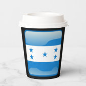Gobelets En Papier Drapeau_du_Honduras (Verso)