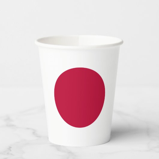 Gobelets En Papier Drapeau du Japon (Gauche)