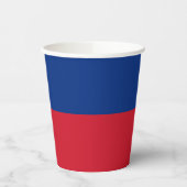Gobelets En Papier Drapeau du Liechtenstein (Gauche)