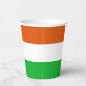 Gobelets En Papier Drapeau du Niger (Droite)