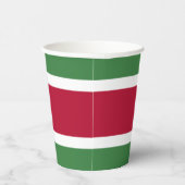 Gobelets En Papier Drapeau du Suriname (Droite)