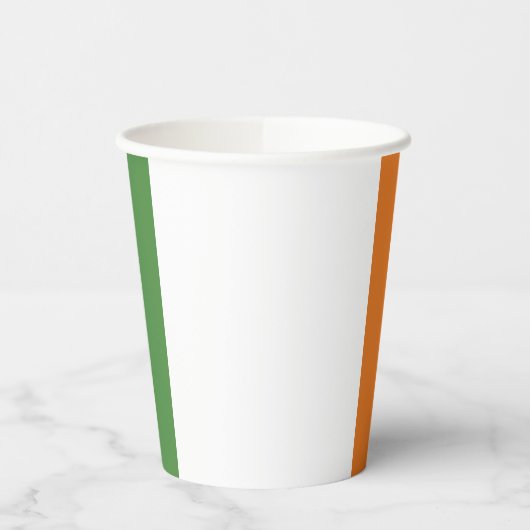 Gobelets En Papier Drapeau irlandais (Gauche)