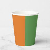 Gobelets En Papier Drapeau irlandais (Droite)