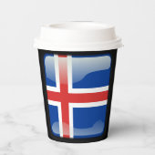 Gobelets En Papier Drapeau_Islande (Verso)