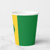 Gobelets En Papier Drapeau Saint-Vincent (Verso)